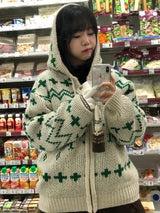 Deer zip-up 