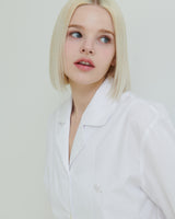 ロゴシャツ / Ontheshell Logo Shirt - Pure White