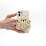 SUN CASE PATCH FLEECE DOG IVORY (6535228653686)