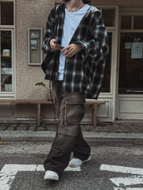 ビンテージウォッシングカーゴデニムパンツ (2 color)