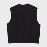 BASIC LABEL SWEAT VEST (6568439251062)