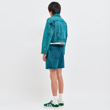 SOJU DENIM CROP TRUCKER JACKET