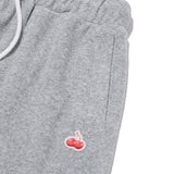チェリーショットテルーパンツ／CHERRY SHORT TERRY PANTS [MELANGE GRAY]