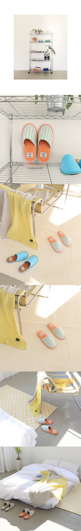 Stripe room shoes (4design)