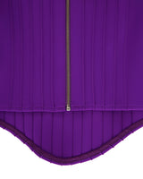 ピンタックジャージートップ / Pintuck Jersey Top _ Purple