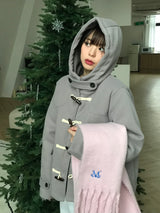 プレジャーダッフルショートコート
