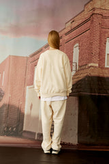 センスロゴスウェットシャツ / 25P SENSE LOGO SWEAT SHIRTS_CREAM