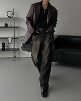 CH Damage Leather Jacket (2 colors)