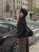 (UNISEX) フレッシュ起毛オーバーフード