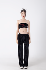 ダーリンユアチューブトップ / DARLING, YOUR TUBE TOP ! #VELVET BLACK