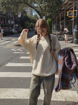 (UNISEX) セーフウィンターウールベーシックニット
