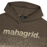 BASIC LOGO OMBRE KNIT HOODIE