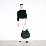 ADD HOBO BAG_LEATHER_BLACK