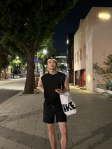 ラガーレーススリットスリーブレスシャツ/Lager Ice Slit Sleeveless Shirt (2 colors)