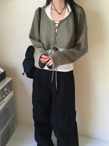 Yells Balloon Maxi Cotton Cargo Pants