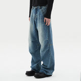 parachute wide denim blue