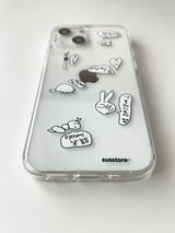 Speech Bubbles phone case