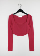ホットクロップロングスリーブTシャツ/Hot Crop Long Sleeve T-shirt (4color)