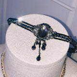 ジャスミンチョーカー / jasmine black choker