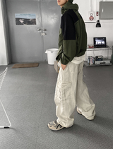 ピグメントワイドカーゴパンツ