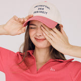 ツートーンボールキャップ / TWO-TONE BALL CAP (PINK)