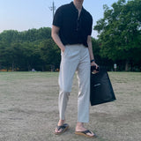 モールドベストフィットクールマックスカプリスラックス / Mould Best Fit Coolmax Capri Slacks (5 colors)
