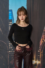 スムースロングスリーブ / SMOOTH LONG SLEEVES (BLACK)