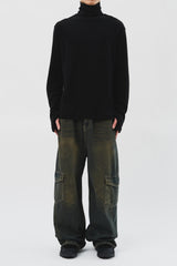 Rest Washed Cargo Denim