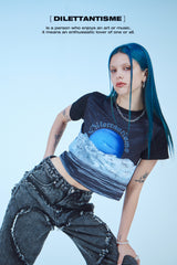 ムーンクロップTシャツ / MOON CROP T VER.2