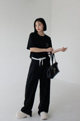 オビカラーマッチングマルチスラックス/Obi Color Matching Multi Slacks (2color)