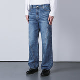 ダイアゴナルアークウォッシュドデニム / DIAGONAL ARC WASHED DENIM