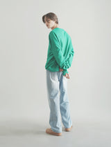 キャットワイドデニムパンツ / M196 CAT WIDE DENIM PANTS