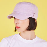 Epoxy Stud Bellboy Cap Purple