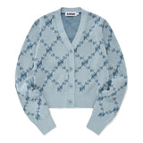 キルシーニットカーディガン／KIRSH KNIT CADIGAN [SKY]