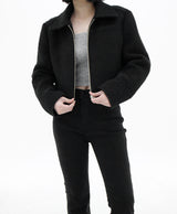 モヘアクロップジャンパー / Mohair Crop Jumper (2color)