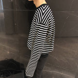 ASCLO Overfit Stripe T Shirt (2color) (6549024800886)