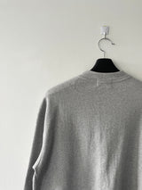 Melange twoway jacket
