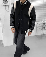 オビーウールバーシティージャケット / CR Obie wool varsity jacket (2 colors)