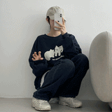 ハローキャットスウェットシャツ / Hello, cat sweatshirt