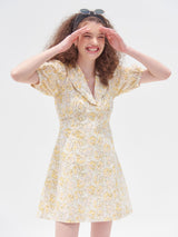 セーラーカラーキャンディワンピース/SAILOR COLLAR CANDY ONEPIECE_YELLOW