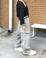 Daily Hip Crop Varsity Jacket