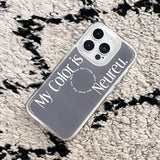 マイカラーケース / My Color Case (Gray Jelly Hard)