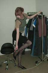 STRIPE SLEEVELESS (GRAY)