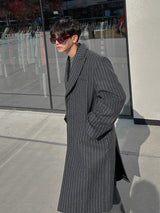 ASCLO Power Shoulder Stripe Coat (2color)