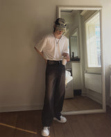 ウォンダーウォッシュドエイブルデニム / Wander washed able denim (2 color)