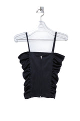 シャーリングコルセットスリーブレストップ / Shirring Corset Sleeveless Top (2 colors)