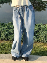 エリーストリングデニムパンツ