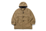 WOOL BLEND OVERSIZE DUFFLE COAT