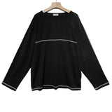 トランスステッチ長袖 (3 color)