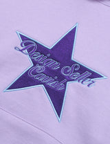 スターロゴクロップドフーディー / W STAR LOGO CROPPED HOODIE PURPLE(CV2CFFM401A)